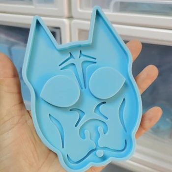 

Keychain Casting Silicone Mould Crystal Epoxy Resin Mold DIY Crafts Making Tools