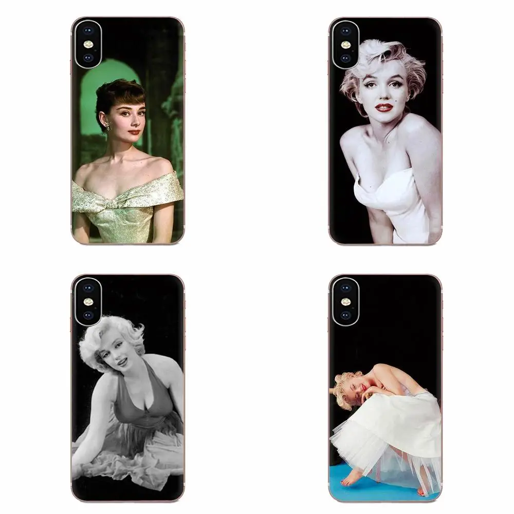 Luxury Tpu Rubber Phone Case Cover For Huawei Mate 30 Pro Lite 20s NOVA 6 SE 5 P40 p30 lite Honor V30 20 Marilyn Monroe | Мобильные