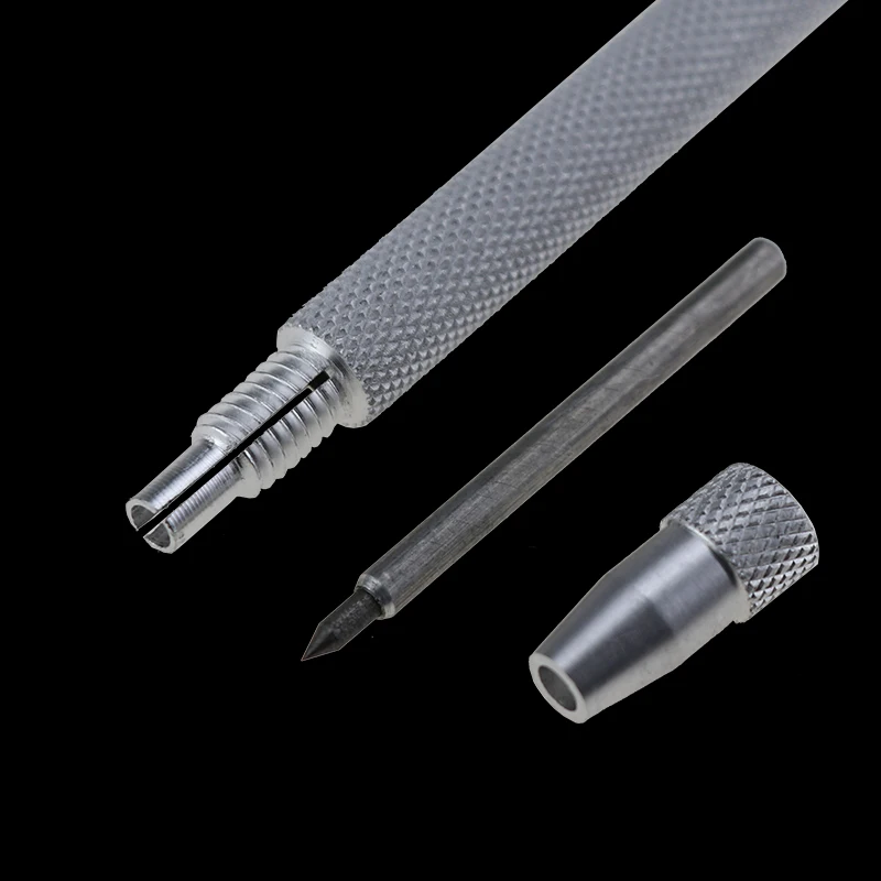 Геррамиентские маркадо де punta de acero de tungsteno para grabado de Boligrafo para ceratica de vidrio de silicona de c