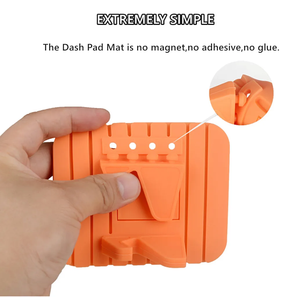 Автомобильный силиконовый держатель, противоскользящий кронштейн для телефона, коврик для рабочего стола, крепление для мобильного телефона