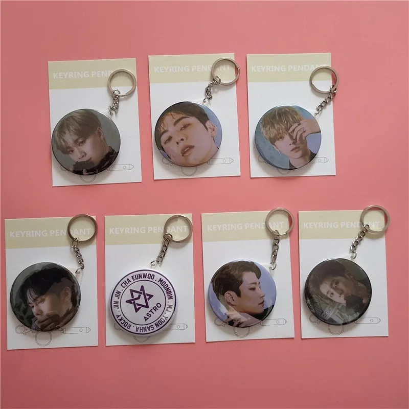 Новинка альбом KPOP ASTRO брелок подвеска в виде синей лампы маленькое зеркало