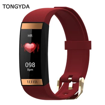 

TONGYDA E78 Bracelet Female Heart Rate Blood Pressure Smart Wristband Fitness Tracker Smart Band IP68 Smartwatch For ios Android