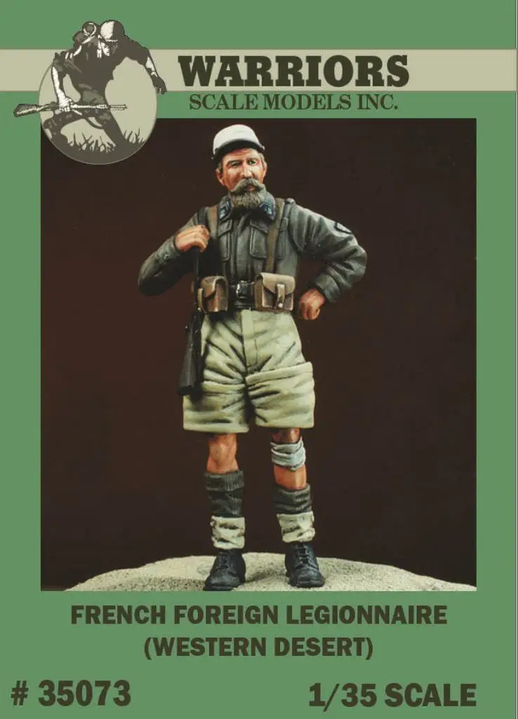 1/35 французский иностранный легион (пустыня веерн) Фигурка уорриоры из смолы #35073