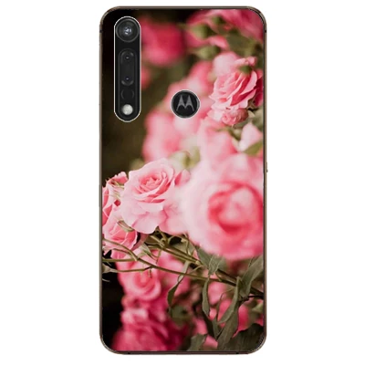Чехол с узором для Moto One MACRO 6,2 дюймов, мягкий ТПУ чехол для телефона, задняя крышка для Moto One Macro Funda Coque - Цвет: W84