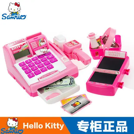 Hello kitty многофункциональный кассовый аппарат Kt-116 KT Cat супермаркет кассовый аппарат