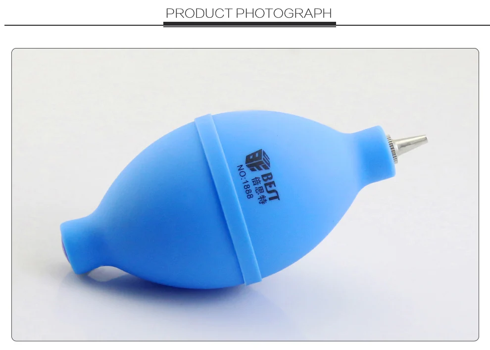 BEST-1888 Rubber Cleaning Tool Air Dust Blower Ball Cleaner For Camera Lens Watch Keyboard phone