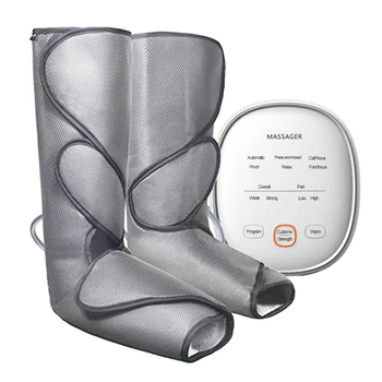 

Air Pressure Airbag Kneading Heating Leg Massager With Handheld Controller Promote Blood Circulation Relieve Pain Fatigue Charge