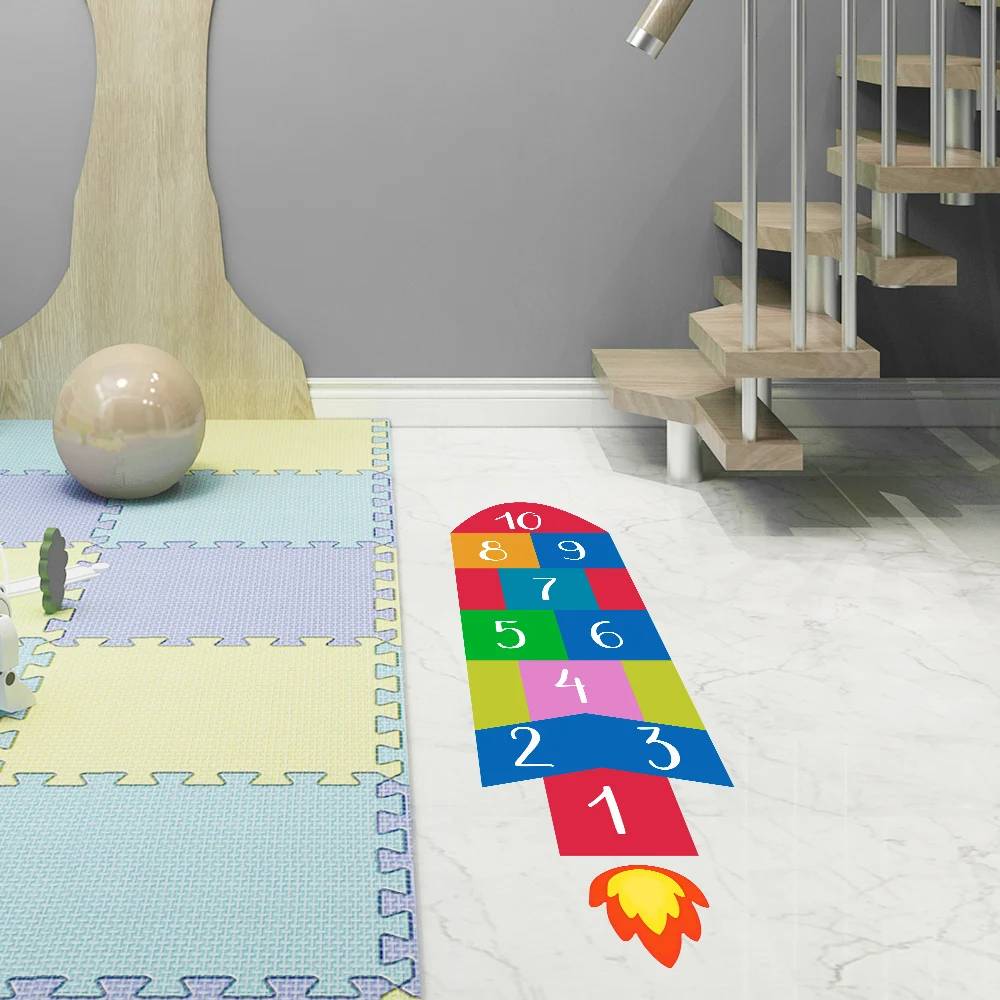 Hopscotch Floor Tile Pattern