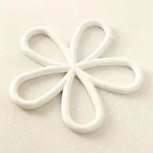 В форме цветка сливы анти-обжигающий теплоизоляционный коврик для кухонного стола Настольный изоляционный коврик нескользящий коврик