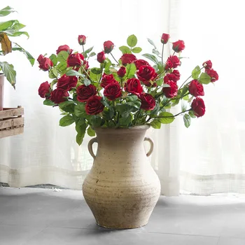 

Five Lori Rose Living Room Home Wedding Model Bouquet Hotel Model Room Decoration Fake