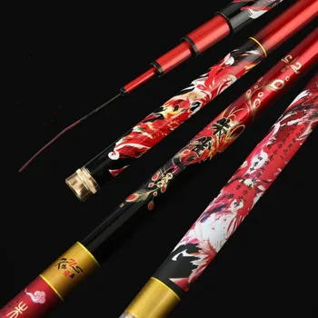 

3.6M -6.3M Carp Fishing Rod Telescopic Wedkarstwo Olta Ultra-light Hard 19 Tone Spinning Pole Taiwan Angeln Rod Freshwater Peche