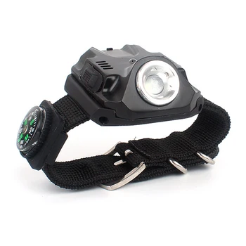 

Night Lights Wrist Flashlight Watch Outdoor Lamp Waterproof Strong LED