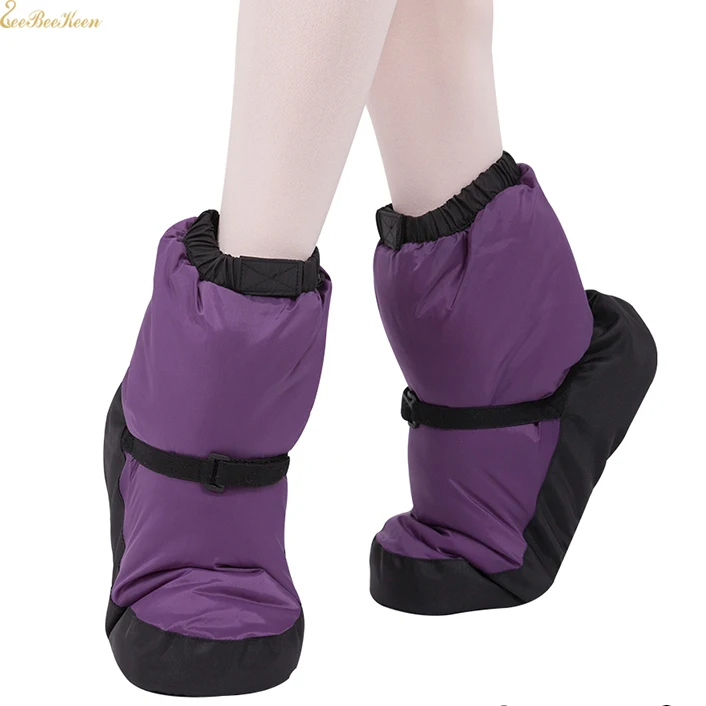 Ballerina Ballet Warm Up Booties Women Ballet Point Warm Shoes Ballet Dance Boot For Children Adult Autumn Winter Ballet Shoes