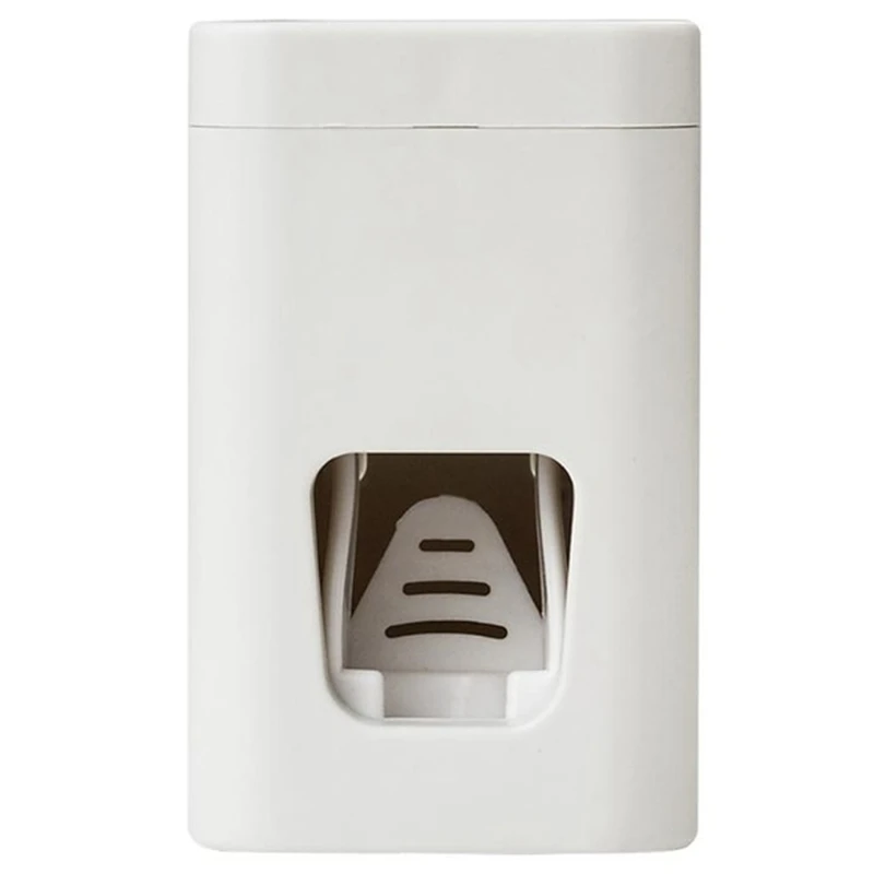 

Wall Mounted Toothbrush Holder Automatic Toothpaste Dispenser Holder Family Rack Squeezer Bathroom Accessories(Toothpaste Dispen