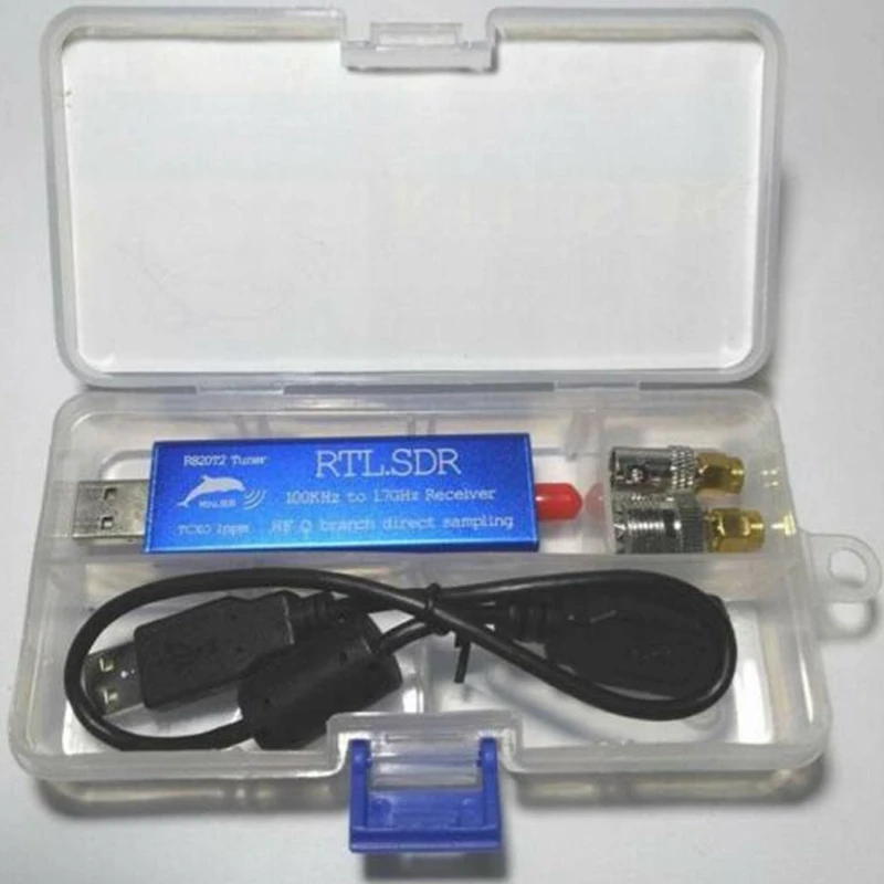 ABKT-Rtl2832U+ R820T2 0,1 МГц-1,7 ГГц Tcxo Adsb Uhf Vhf Fm Rtl. Sdr Usb тюнер приемник