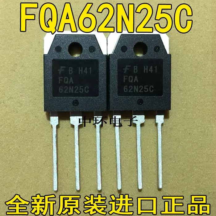 5 шт./лот FQA62N25C 62N25 62A 250V TO-3P/5 |