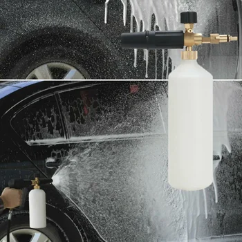 

Pressure Washer Sprayer Snow Foam Lance Cannon 1L Soap Bottle Jet Car Cleaning