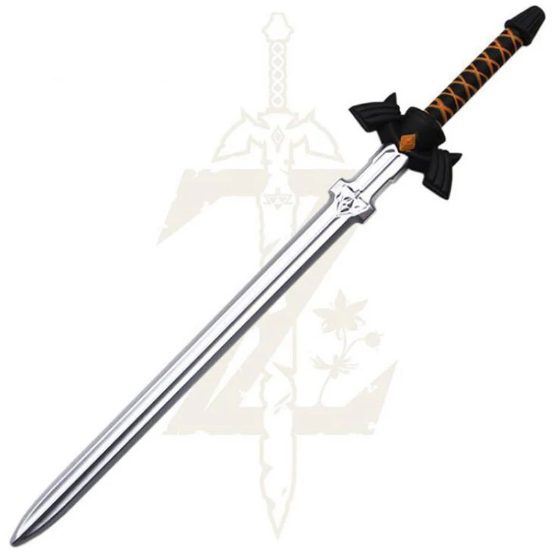 

1:1 cosplay 80cm Black skysword Link Cosplay PU Sword Cos Prop Halloween toy Weapon Christmas present Safe Children