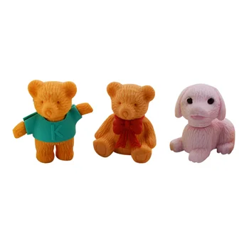 

30 Pcs Random Pencil Erasers Assorted Puzzle Erasers for Carnivals School Games Party