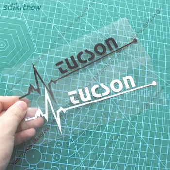 

New Heart Car Decal Sticker Styling Windows Door Decoration For hyundai tucson 2005 2006 2007 2008 2016 2017 2018 accessories