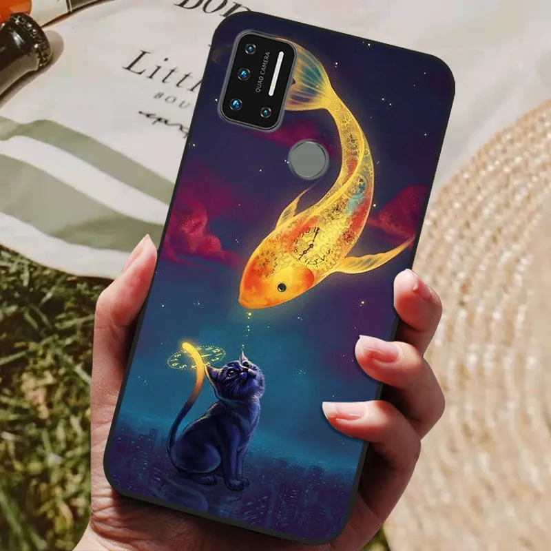 flip cover For Umidigi A7 Pro Case Silicon Back Cover Phone Case for UMIDIGI A7 Pro Cases Soft bumper coque A 7 Pro A7Pro Cool Fundas phone pouch bag Cases & Covers