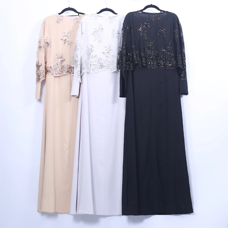 Кружевные платья abaya Дубай, Турция исламский, арабский мусульманское платье, Morocco Caftan Tesettur Elbise Sukienki платья Хиджаб халат Longue