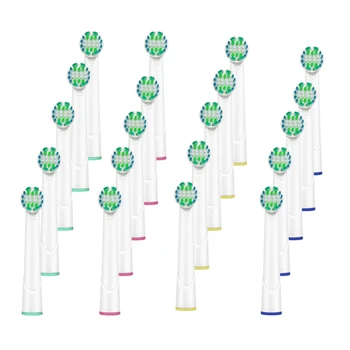 

New 80PCS Cross Function and 3D PRO White Replacement Toothbrush Heads for Oral B Toothbrush Heads fit Oral B Braun Toothbrush