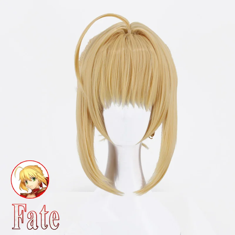 Wig Fate/EXTRA FGO игра косплей Nero Колизей Красный меч женский костюм для косплея платье Рождество сексуальная одежда комикс Cos наборы подарок - Цвет: Wig