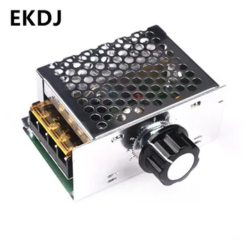 

4000W 220V AC SCR high power electronic voltage regulator module dimming, speed regulating and temperature regulating