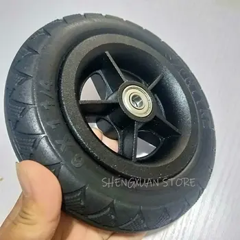 

Cannot break through 6x1/4 soild tire hub 6X1 1/4 solid tire wheel for folding bicycle tires mini surfing electric scooters