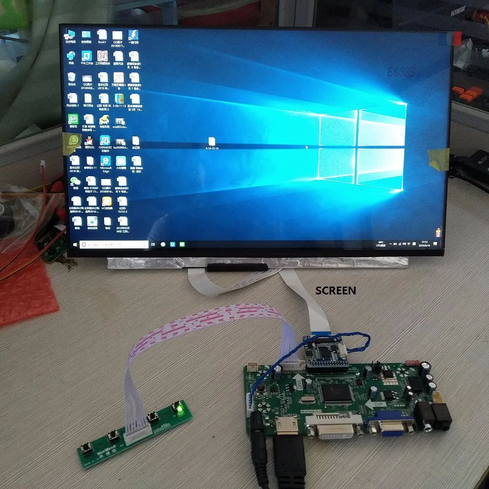 

kit 14.0inch VGA HDMI Audio IPS NV140FHM 1920x1080 LCD LED HDMI Panel SCREEN + M.NT68676 controller driver board