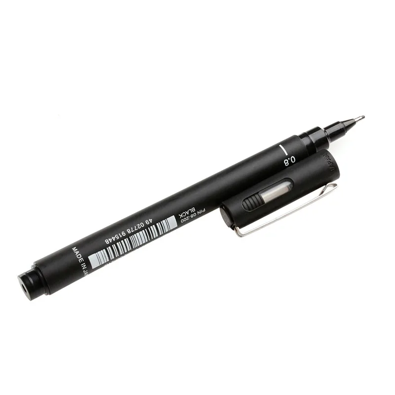 1 шт Uni Pin Fineliner Рисование тонкой линии ручки 05