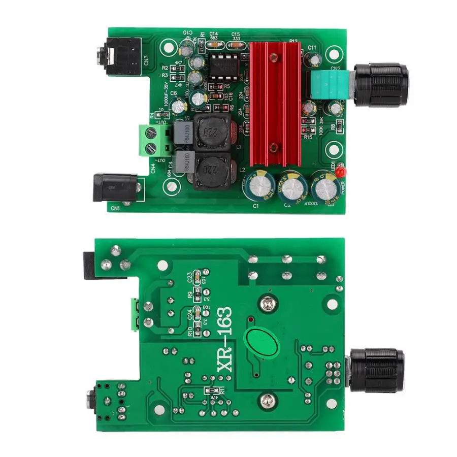 

TPA3116 D2 8-25VDC 100W Mono Power Subwoofer Digital Amplifier Board Module with NE5532 OPAMP 50W two of channel output