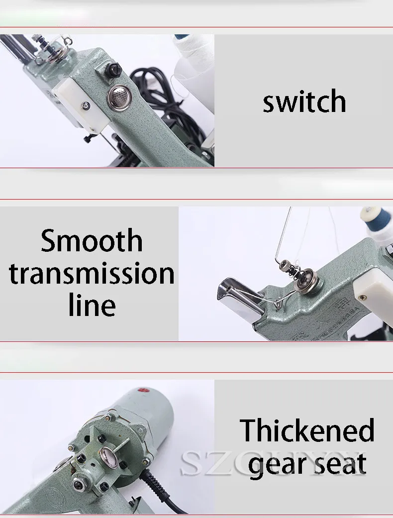 200V/1200KW commercial sealing machine electric baler woven bag sealing machine portable sealing machine