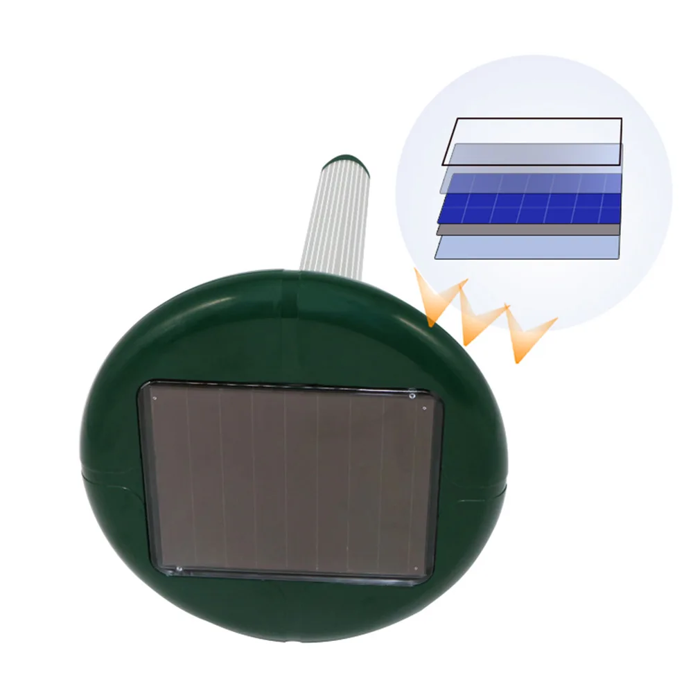 400-1000（HZ) Ultrasonic Snake Repeller Animal Eco Friendly Insect Rodent Control 1.2V 800MAH Electronic Ultrasonic Rat Repeller