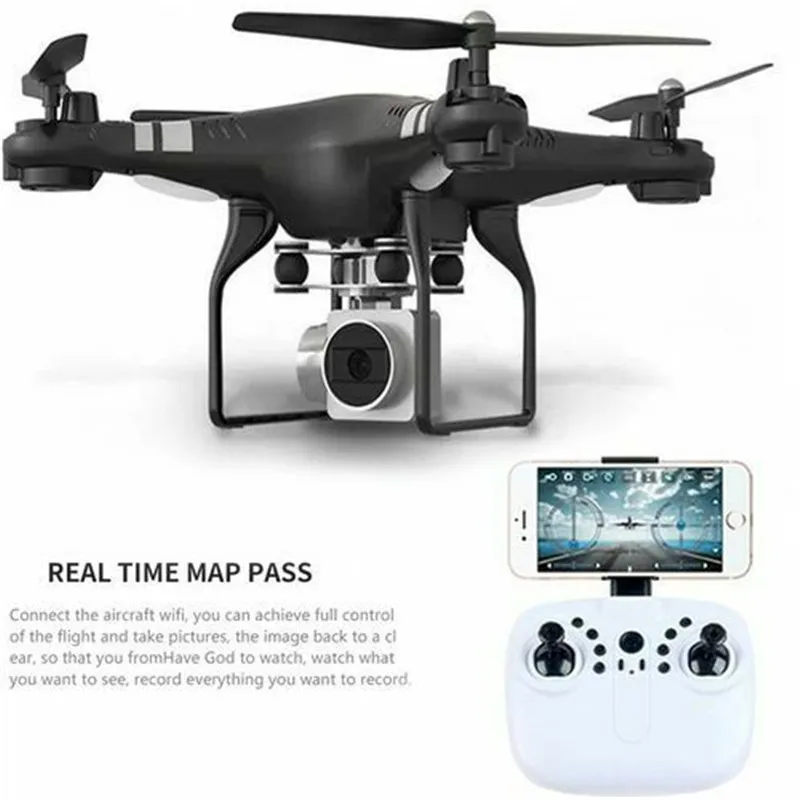 

4CH RC WiFi 6-Axis Intelligent Quadcopter Drone 2.0MP HD Camera LED Helicopter Smart Remote Control Drones Wide Range of Use