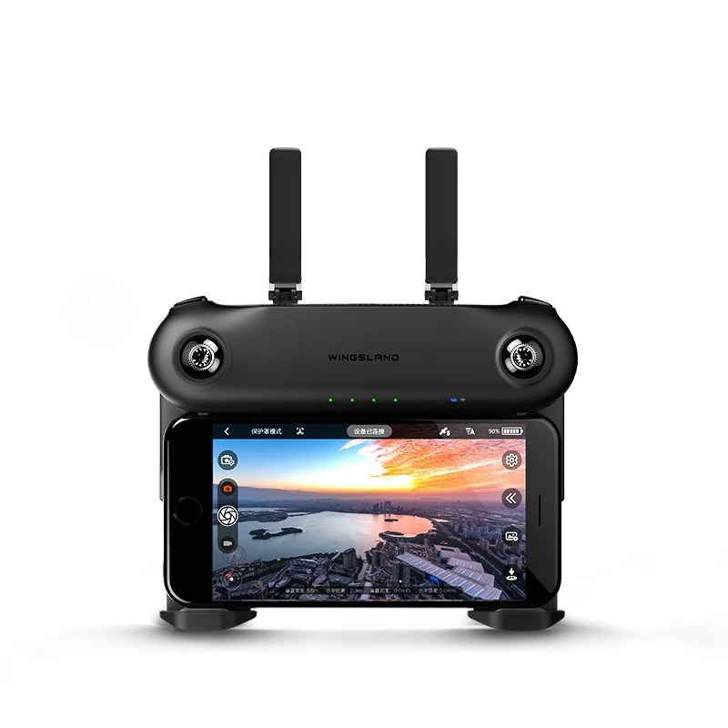 WINGSLAND X1 Mini wifi FPV с камерой 640P HD Оптическое позиционирование потока RC гоночный Дрон Квадрокоптер
