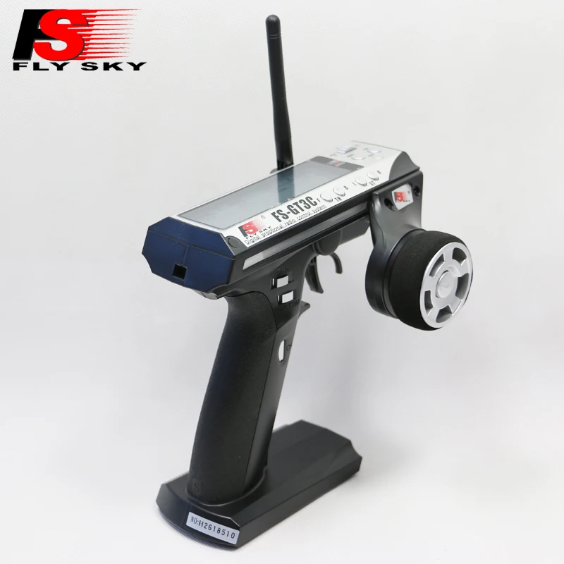 Black Flysky FS-GT3C GT3C передатчик дистанционного управления с GR3E приемник для RC автомобиль грузовик гусеничный Джип Лодка 4WD - Цвет: Black