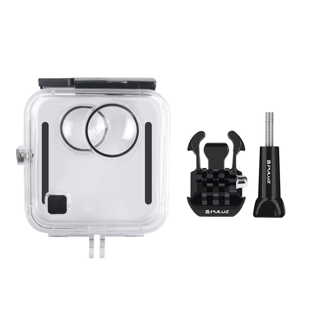

PULUZ 45M Underwater Waterproof Shockproof Housing Diving Case With Buckle Basic Mount For GoPro Fusion