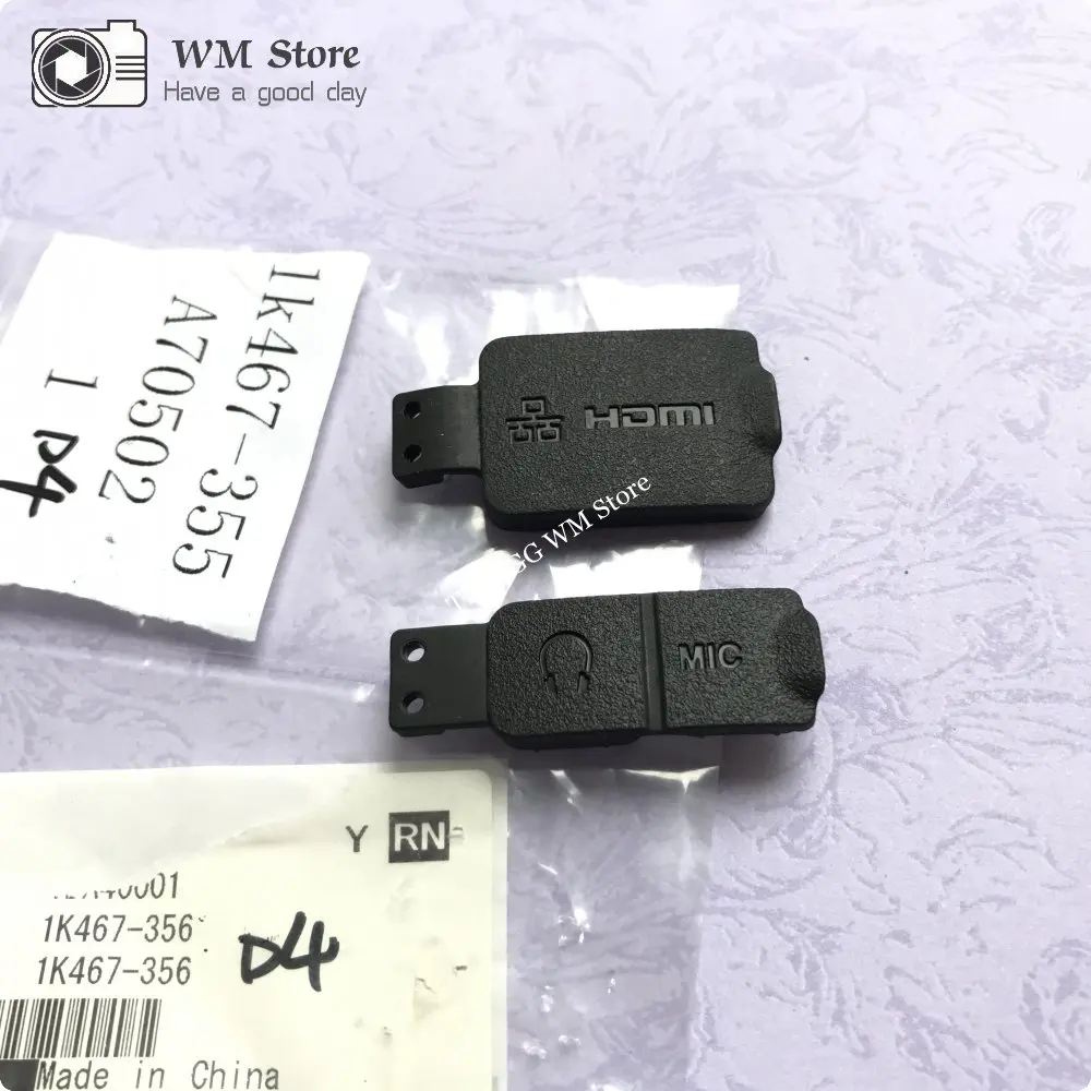 Новый USB резиновый AV HDMI интерфейс чехол для Nikon D4 D4S разъем крышка 1K467-356 1K467-355