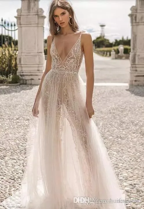 berta-2019-beach-wedding-dresses-illusion-v-neck-lace-appliques-bridal-gowns-side-split-tulle-backless-designer-a-line-wedding-dresses_conew1