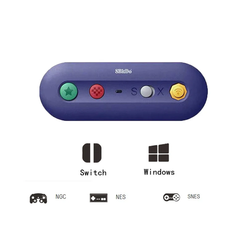 8Bitdo GBros беспроводной адаптер Bluetooth для nintendo Switch Gamecube для NES SNES SFC NGC для WII Mini Classic Edition геймпад