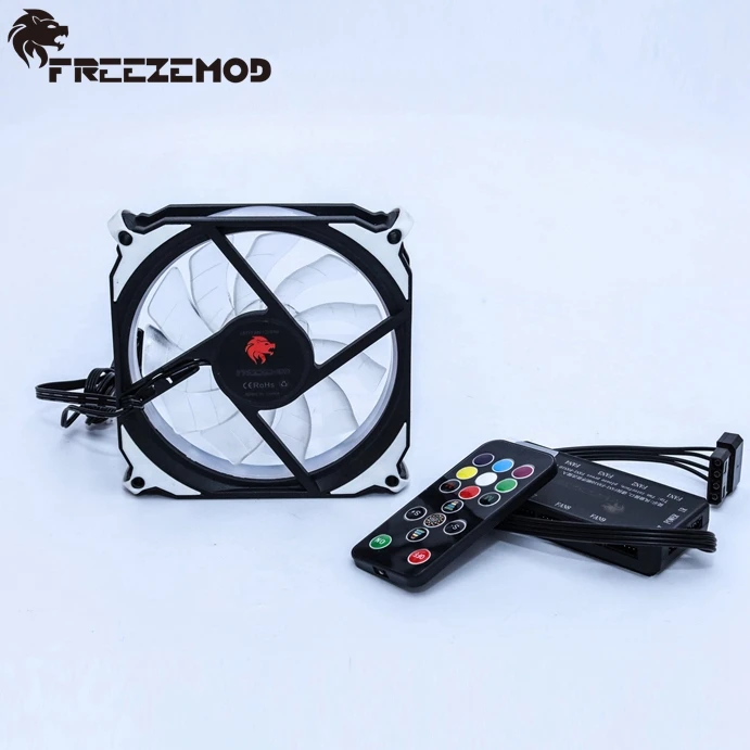 Охлаждающий вентилятор для компьютера FREEZEMOD rainbow aurora 366, Сертификация ce и rohs. FAN-QC5