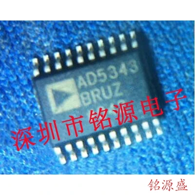 

Новый оригинальный 10 шт. AD5343BRUZ AD5343BRU AD5343 TSSOP20