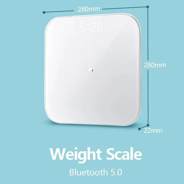 Weight Scale Xiaomi 2,0 Интеллектуальные Bluetooth напольные весы Весы Для Фитнеса Йоги инструменты для здоровья весы жировые мониторы - Цвет: Weight Scale