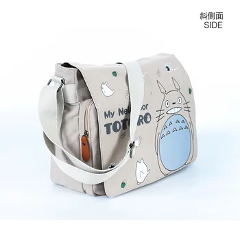 

Anime Naruto/Tokyo Ghoul/Attack on Titan Student School Bags My Neighbor Totoro Messenger Bag Men Shoulder Bags Boys Body Bag