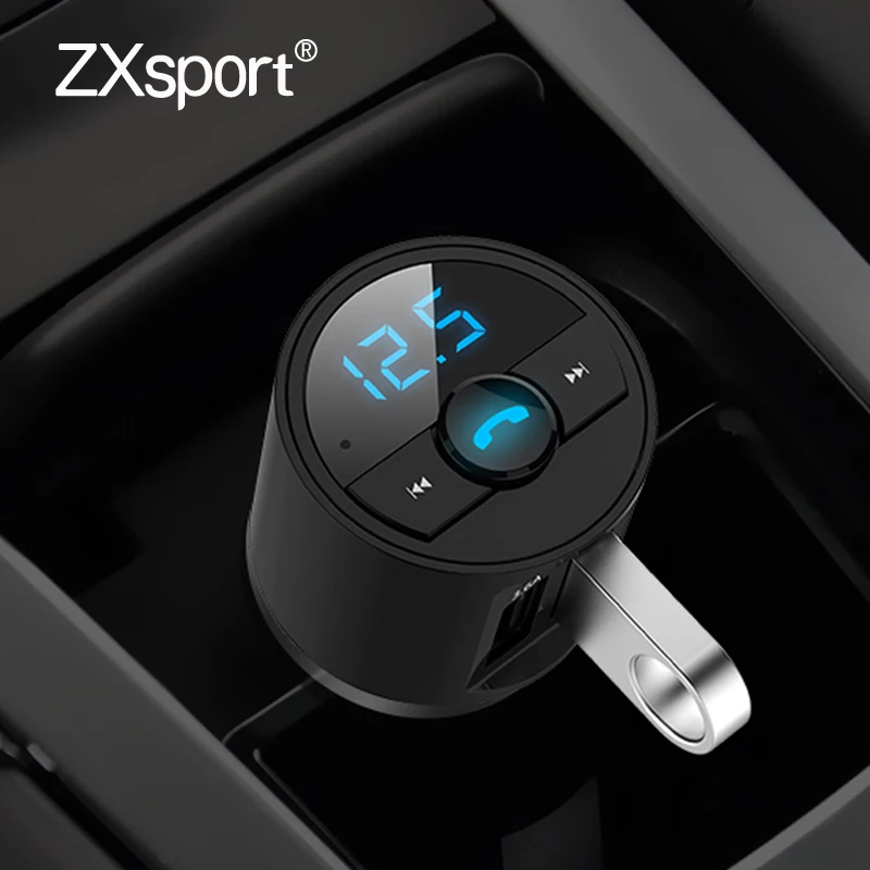 3.6A быстрый USB Зарядное устройство Автомобильный MP3-плеер FM передатчик Bluetooth