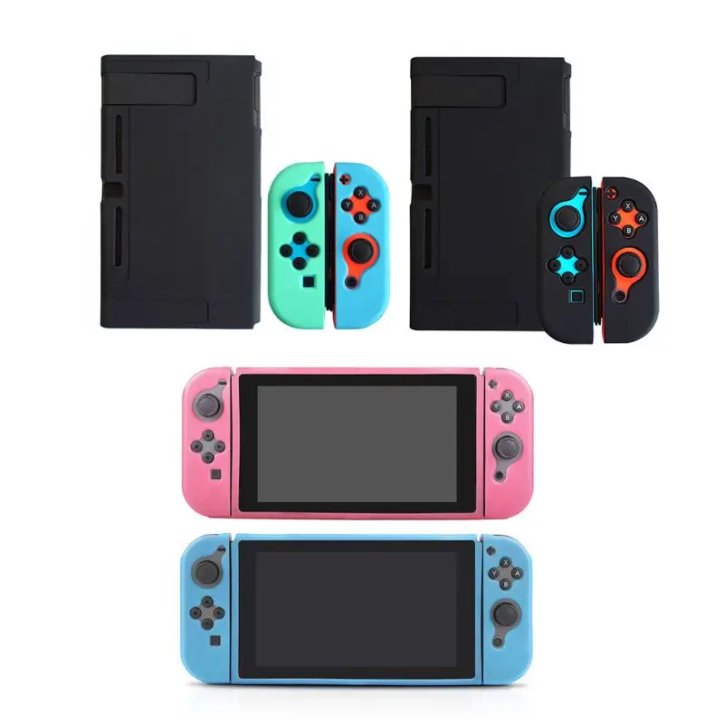 

Soft TPU Protective Skin Cover Shell for NS Switch Game Console Host Controller Case Protector Accessories