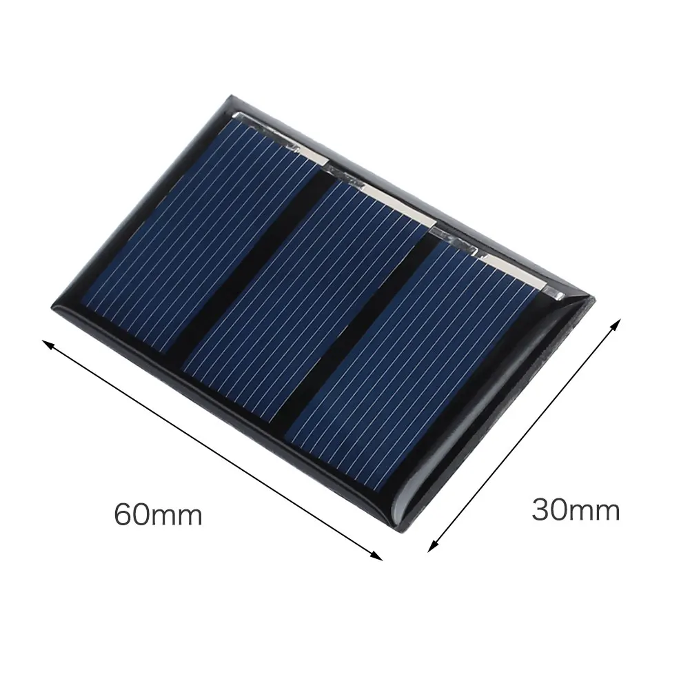 Маленький Nano 1,5 V 0,2 W мини солнечная батарея своими руками для игрушки панели солнечных батарей модуль путешествия sunpower bank поликремний 60*30 подарок
