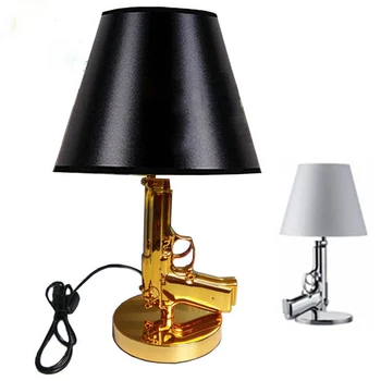 

Italian Flos Beside Gun Lamp Table Light AK47 Resin Table Lamps for Bedroom Lamp Living Room Art Deco Modern Table Lamp Desk Led